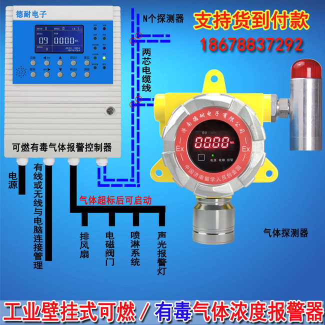 可燃有毒气体报警器